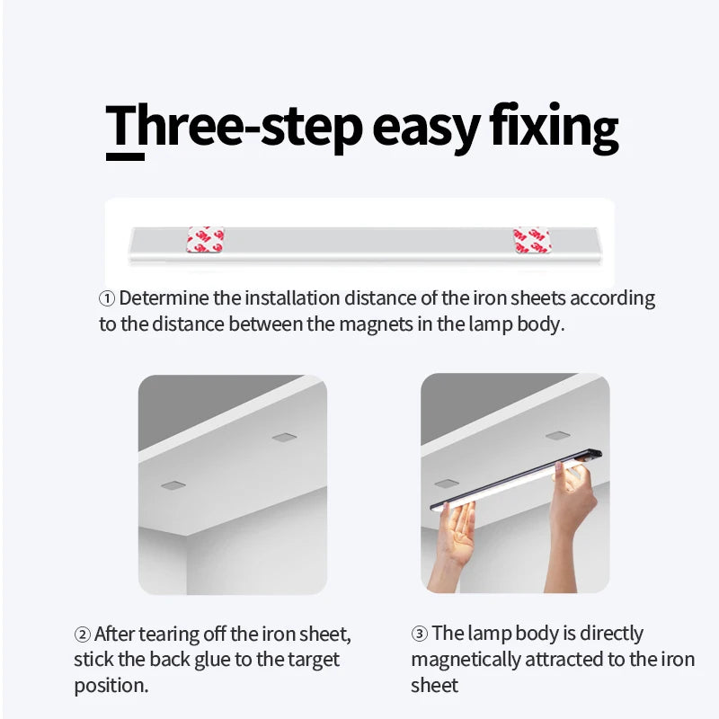 Motion Sensor LED Light – USB Rechargeable