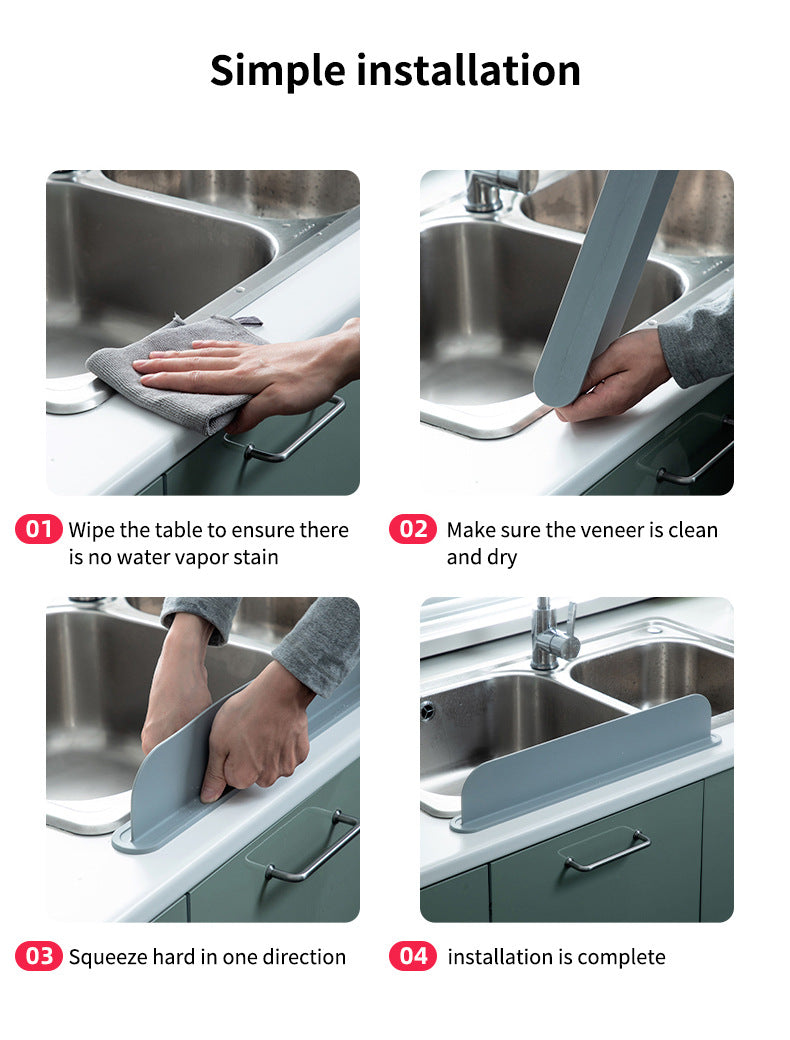 Silicone Sink Splash Guard – Mess-Free Design