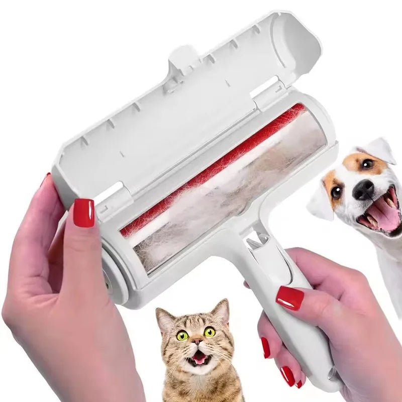 Reusable Pet Hair Remover Roller – No Power Needed
