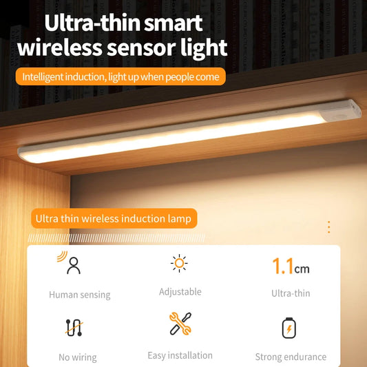 Motion Sensor LED Light – USB Rechargeable